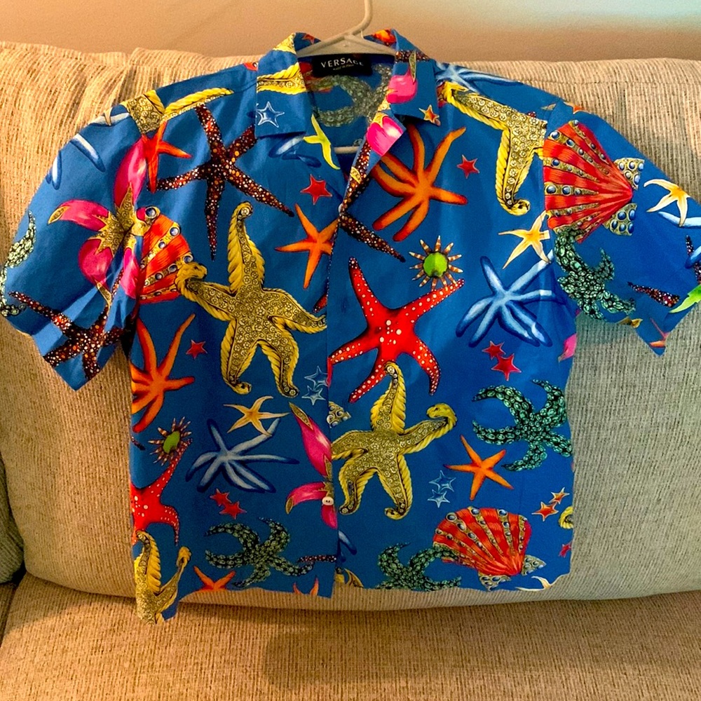Authentic versace kids shirt